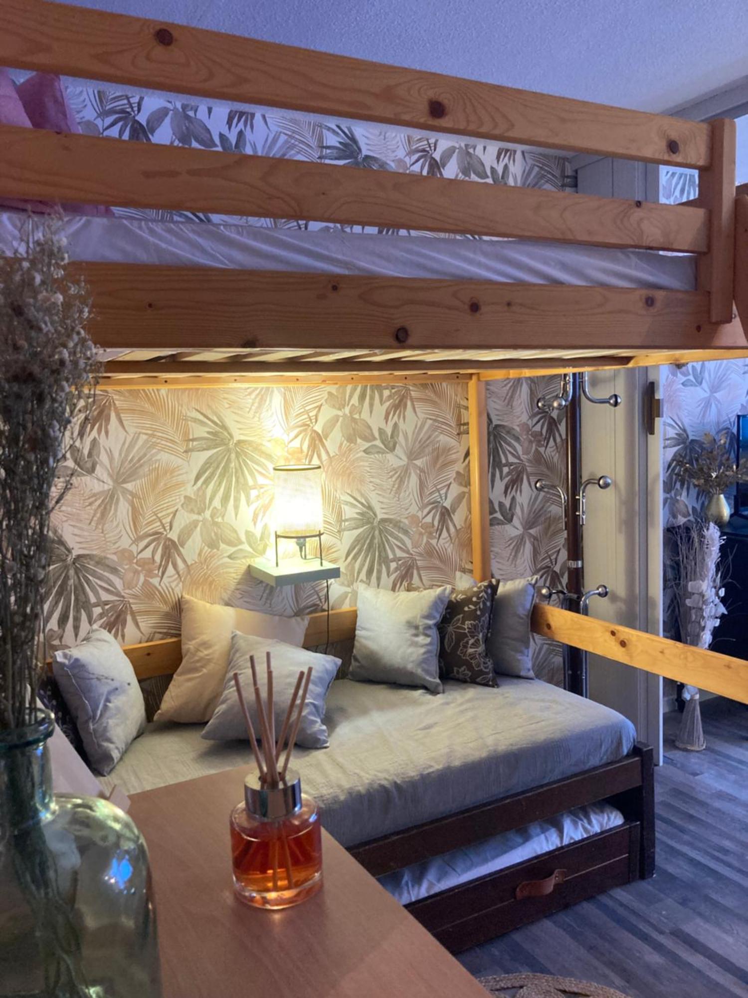 Апартаменты Berger Des Pyrenees Pied De Pistes Avec Terrasse Ла-Монжи Экстерьер фото